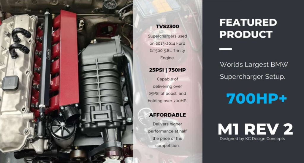 M1 REV2 BMW Supercharger Kit Facts! -01