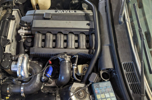 Harbinger P2 Supercharger Kit on BMW E34 Installation