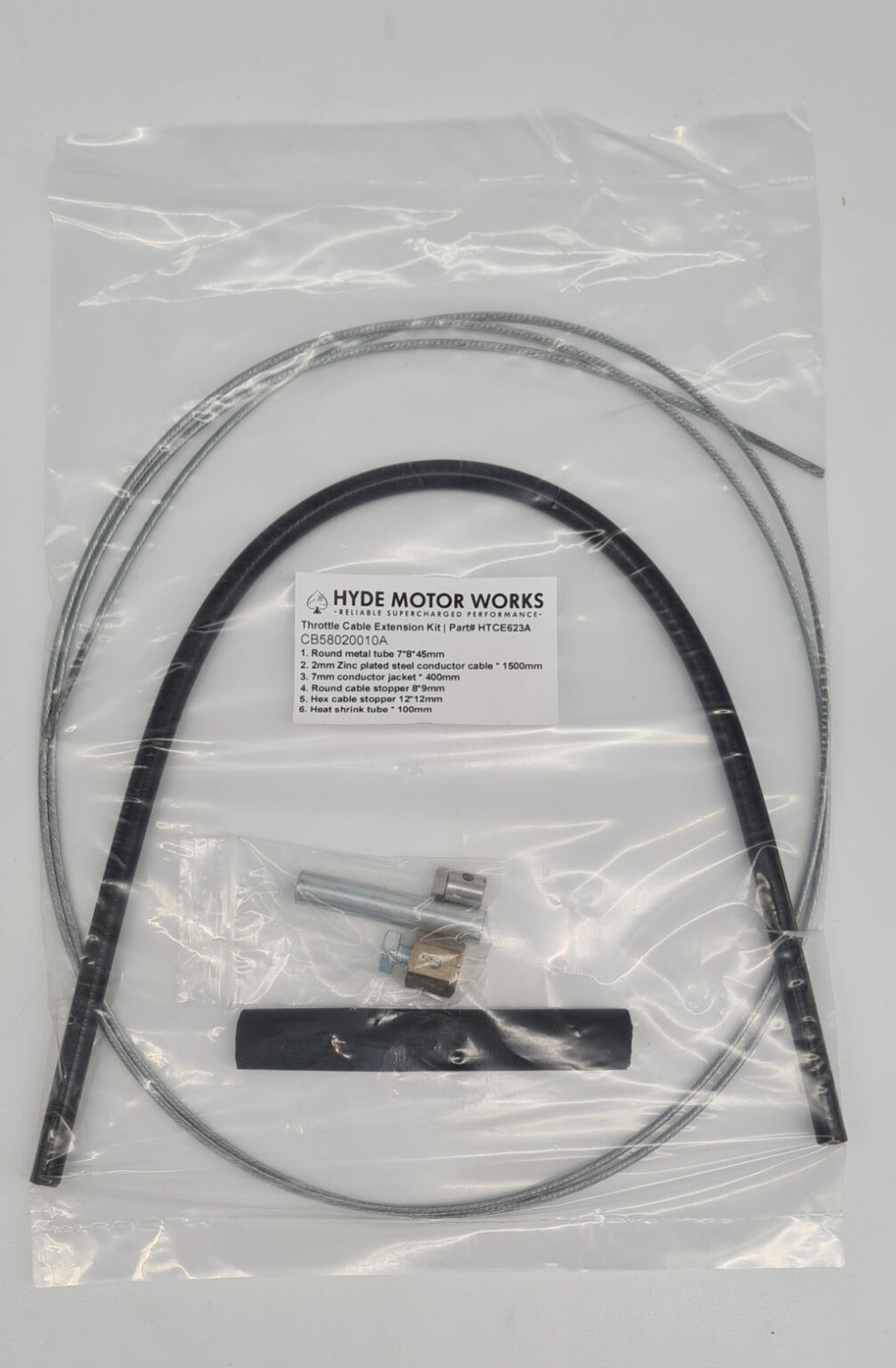 Throttle Cable Extension Kit Hyde Motor Works Shop